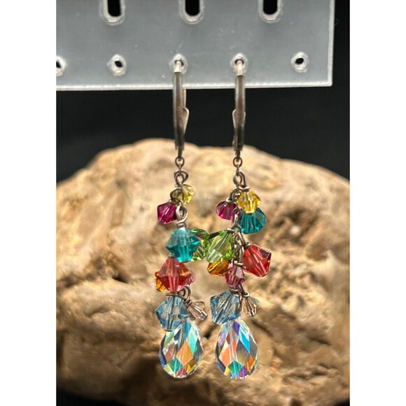 Fruits of the Holy Spirit Silver Earrings, Confirmation First Communion Galatian - Picture 4 of 5